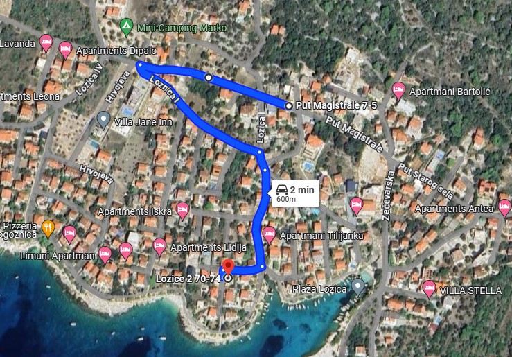Route to Grandma's House